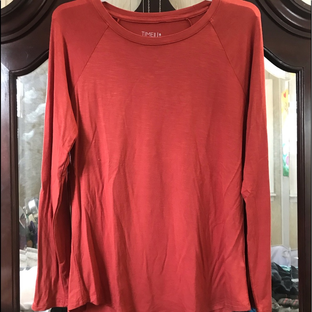 Orange shirt